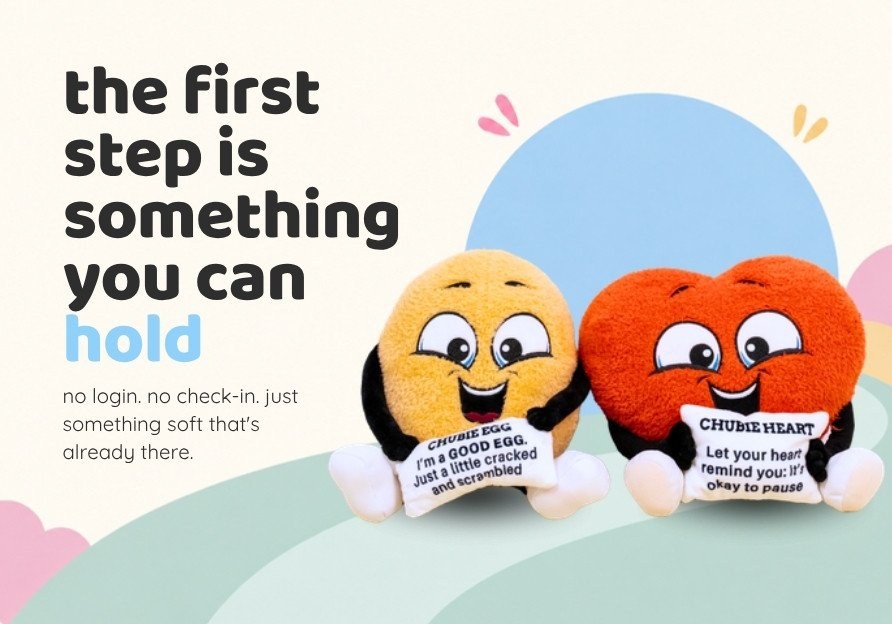 The first step is something you can hold