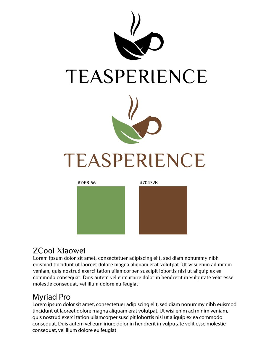 Teasperience brand system