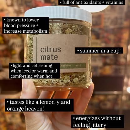 Citrus Mate, in hand